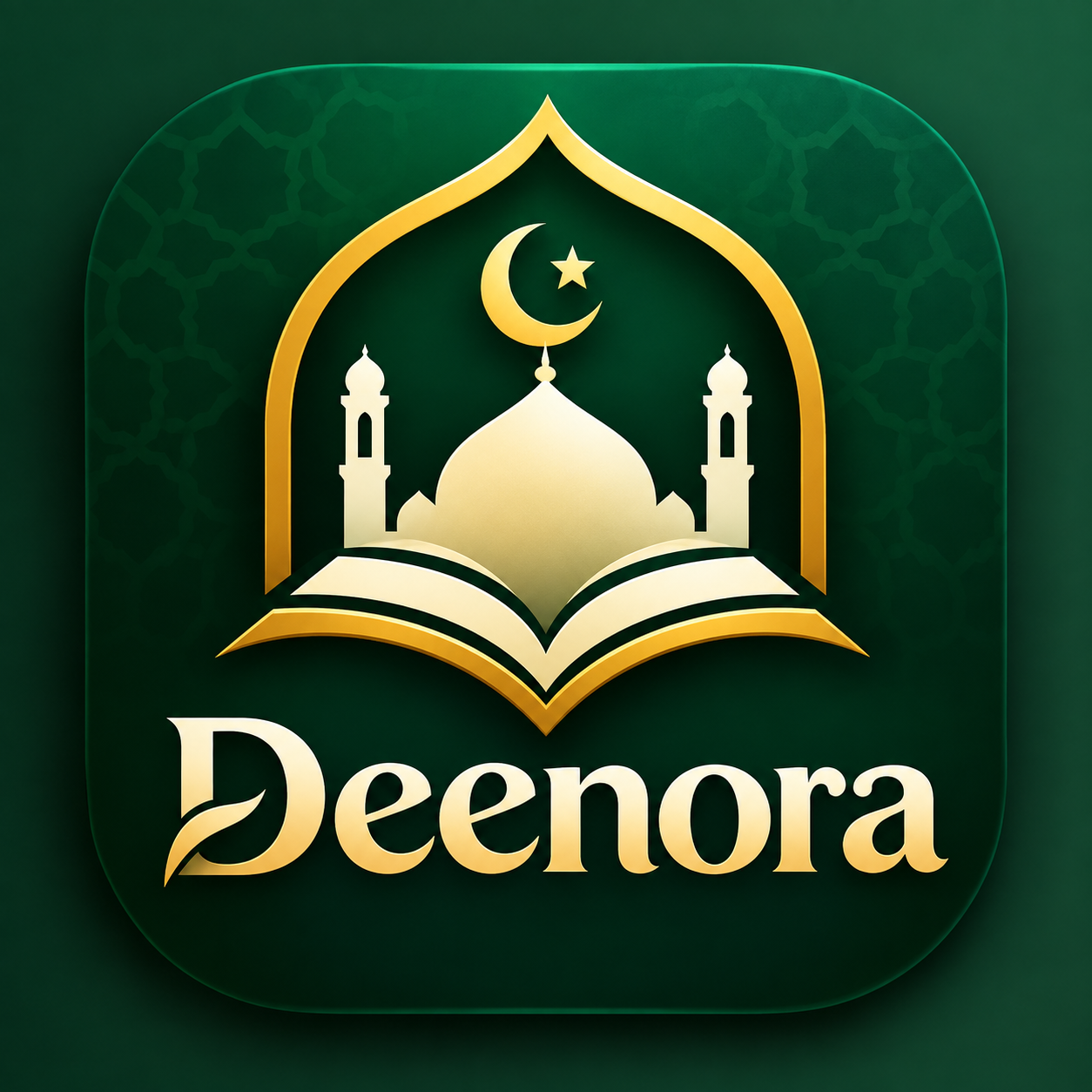 Deenora Islamic App logo